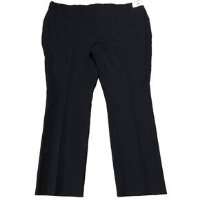 Mens Sentinel Black Dress Pants 56R 100% Polyester